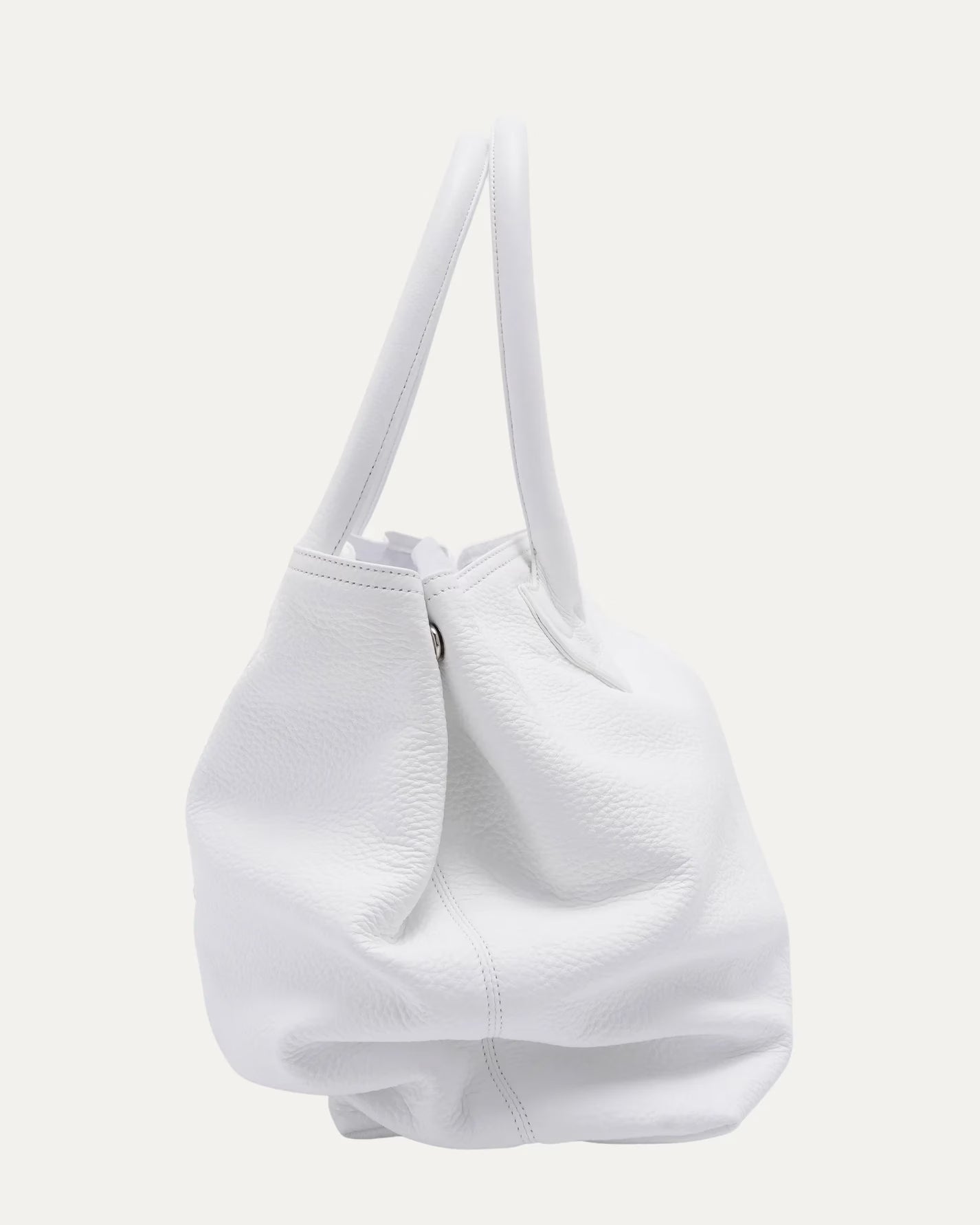 Authentic Chrome Hearts Chrome Hearts Embellished Fleur Patch Tote Bag â€“ front view
