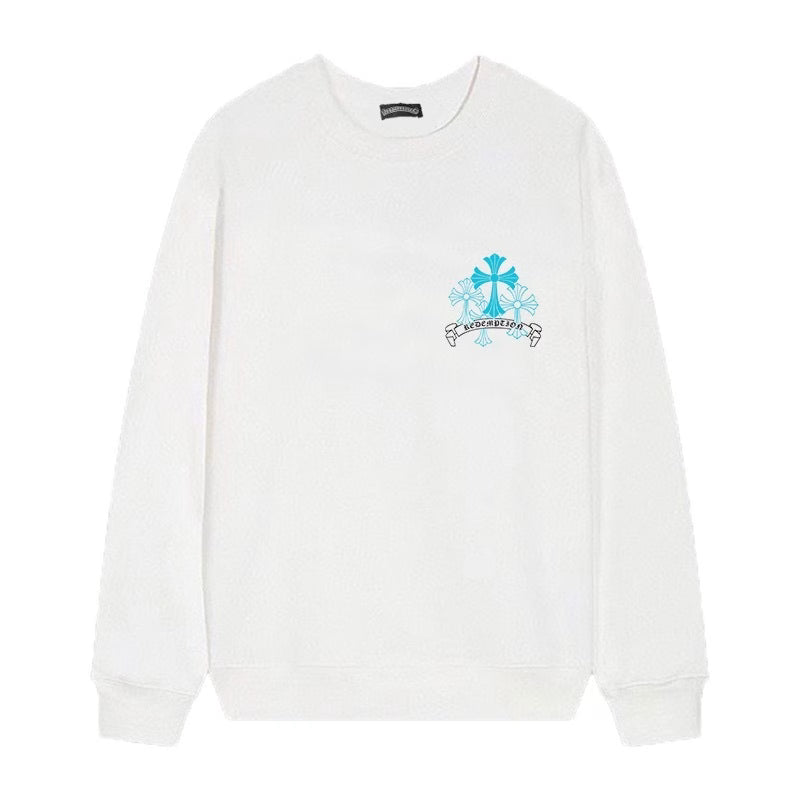Authentic Chrome Hearts Chrome Hearts Redemption Cross Long Sleeve White â€“ front view