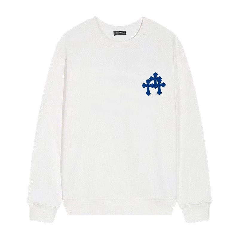 Authentic Chrome Hearts Chrome Hearts Cross Heritage Long Sleeve Sweatshirt â€“ front view