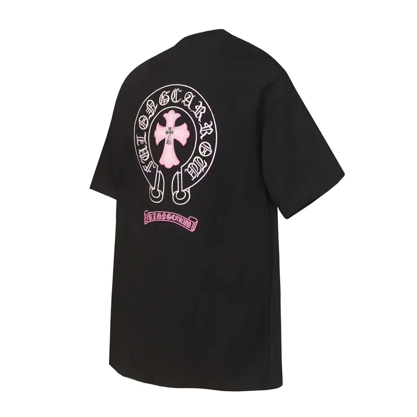 Authentic Chrome Hearts Chrome Hearts Short Sleeve T-Shirt Black â€“ front view