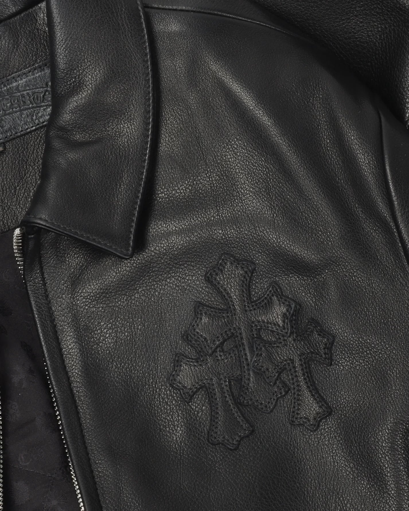 Authentic Chrome Hearts Chrome Hearts Jacket Zip Upâ€‹ â€“ front view