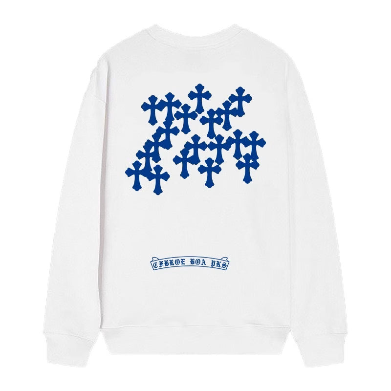 Authentic Chrome Hearts Chrome Hearts Cross Heritage Long Sleeve Sweatshirt â€“ front view