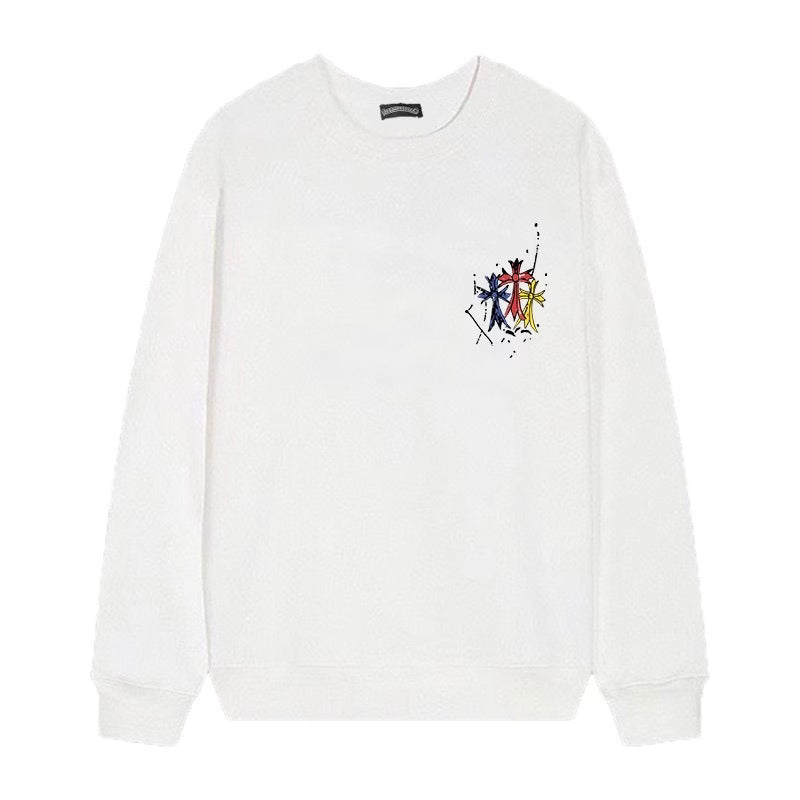 Authentic Chrome Hearts Chrome Hearts Triple Cross Graffiti Long Sleeve â€“ front view