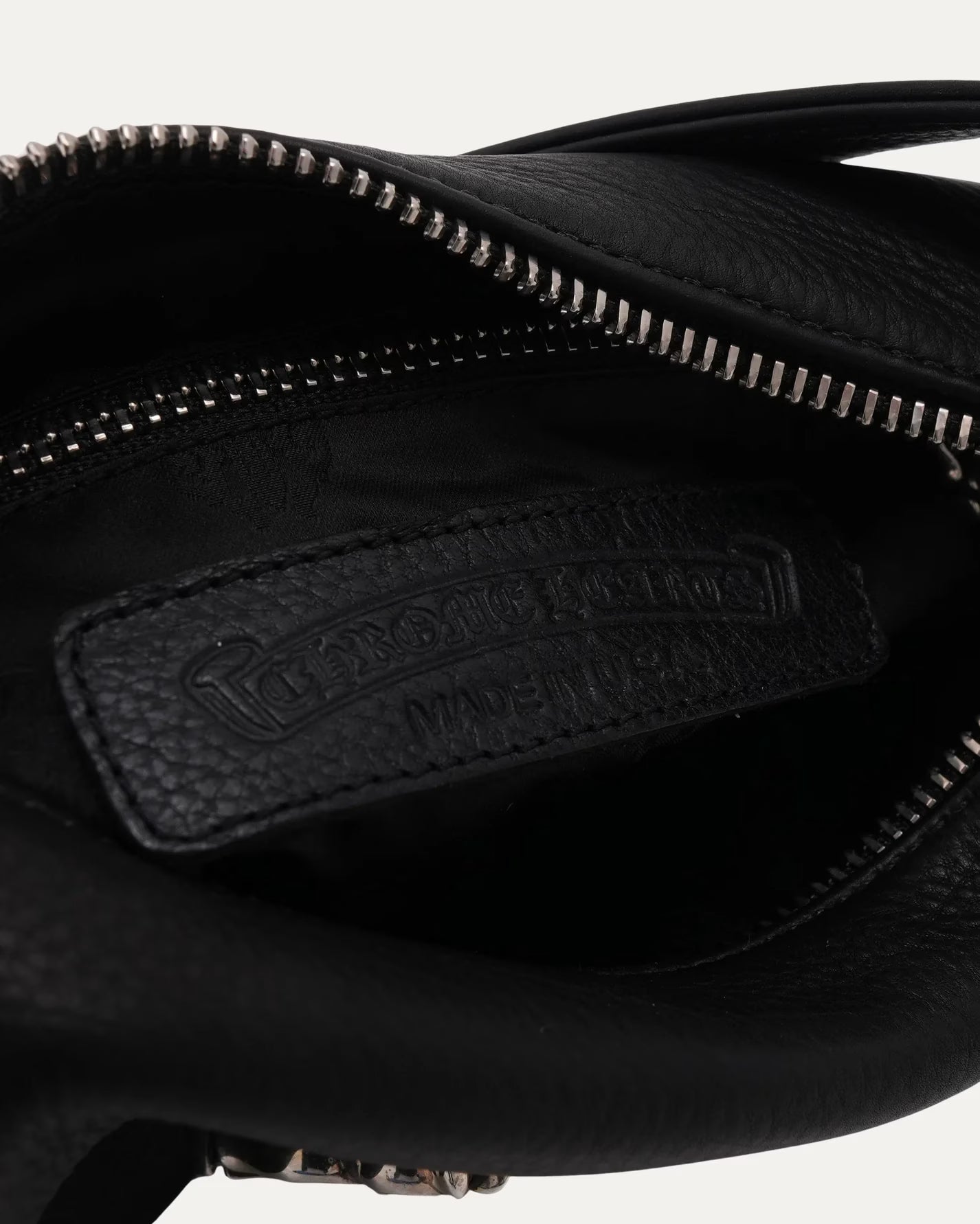 Authentic Chrome Hearts Chrome Hearts Dagger Embellished Chicken Nugget Bag â€“ front view