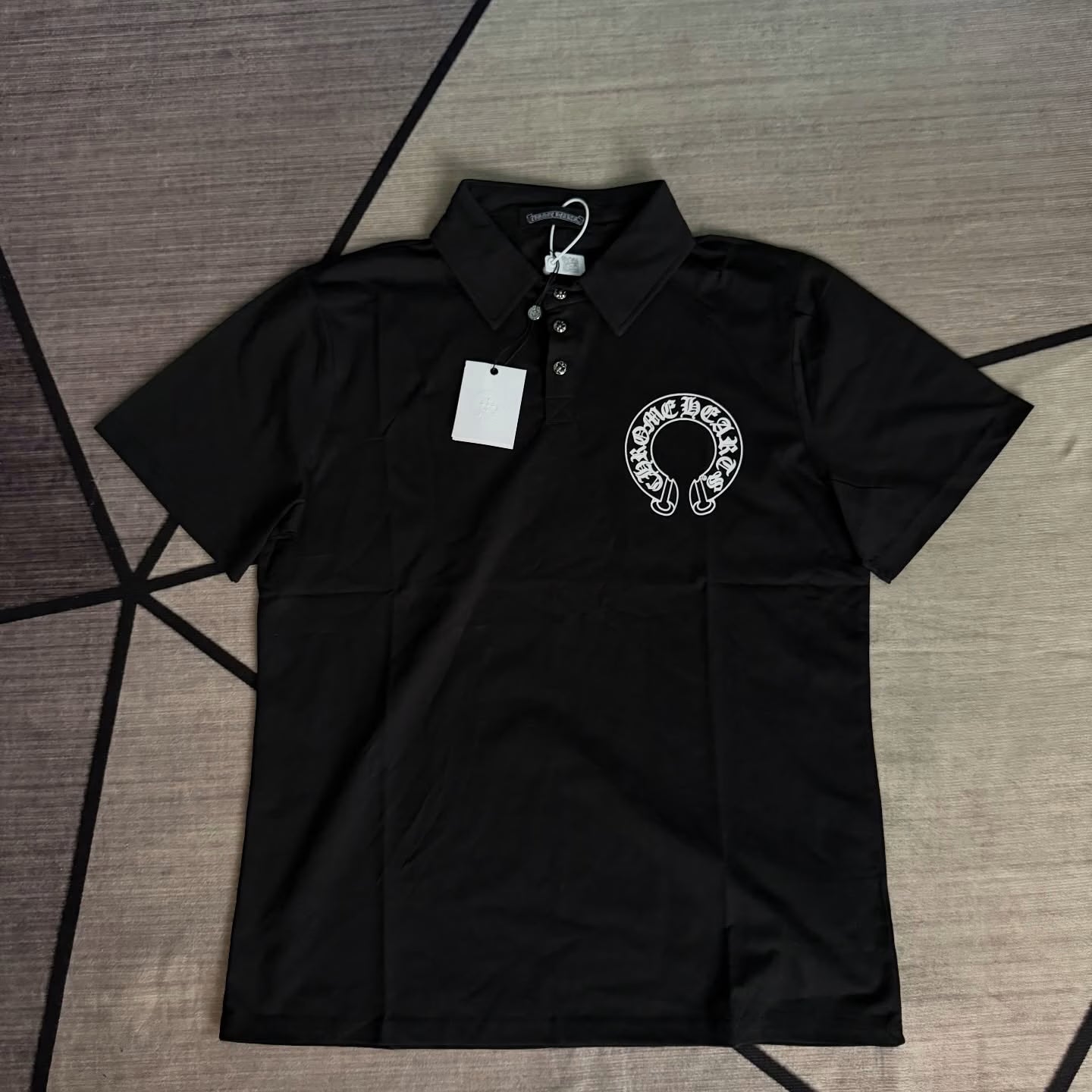 Authentic Chrome Hearts Men’s Chrome Heart Shirt â€“ front view