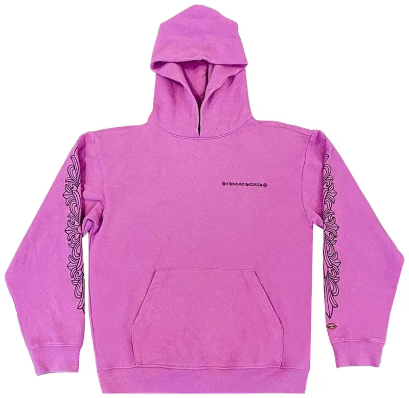 Authentic Chrome Hearts Chrome Hearts x Matty Boy Web Hoodie Purple â€“ front view