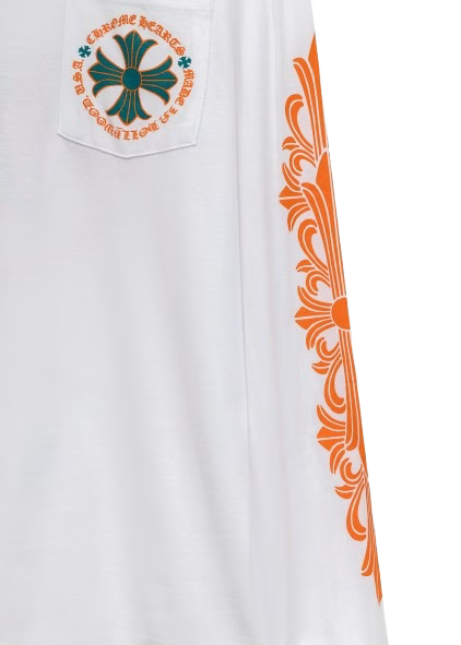 Authentic Chrome Hearts Chrome Hearts Long Sleeve White â€“ front view