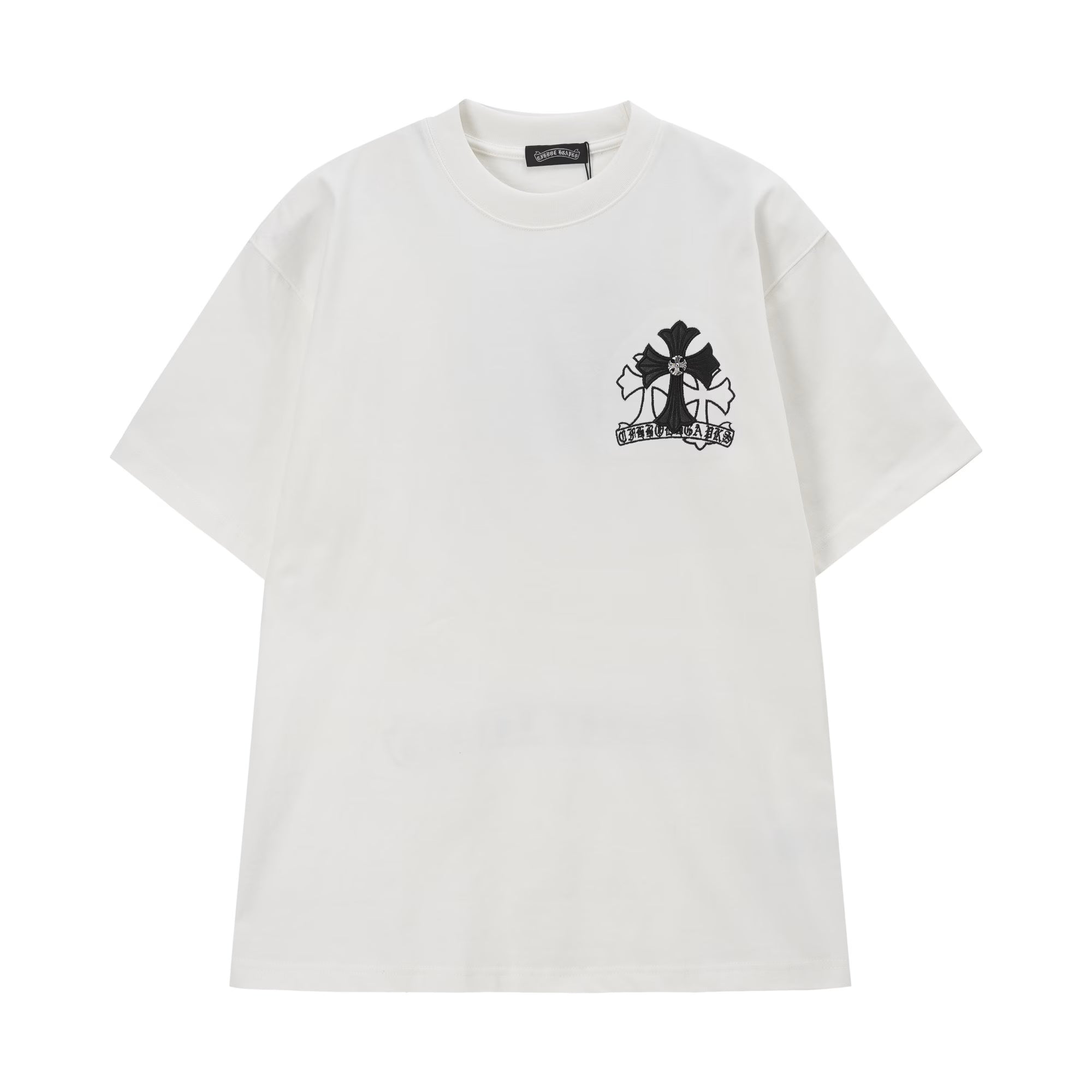 Authentic Chrome Hearts Chrome Hearts Layered Cross T-Shirt â€“ front view