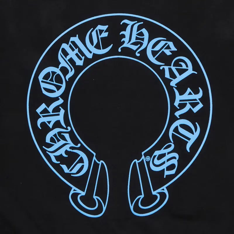Authentic Chrome Hearts Black Chrome Hearts Online Exclusive Hoodie â€“ front view