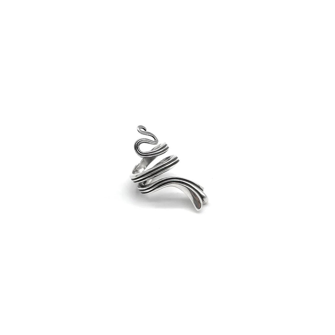 Authentic Chrome Hearts Armor Ring – ring front view