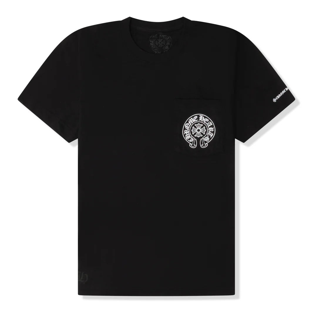 Authentic Chrome Hearts Black Chrome Heart Shirt – shirt front view