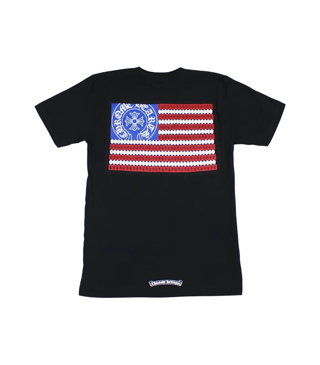 CH American Flag T-Shirt – shirt front view