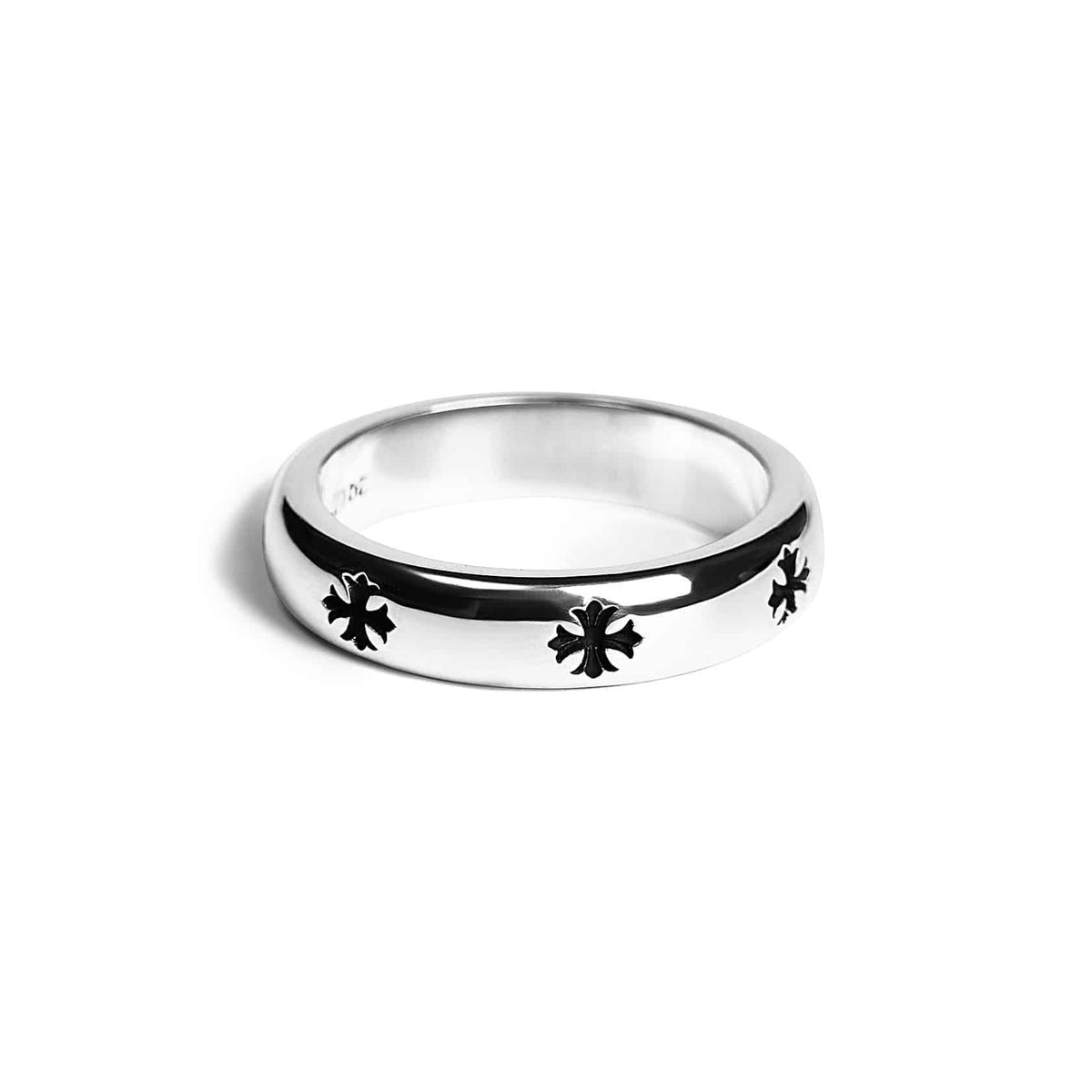 CH Plus Band Ring – ring front view