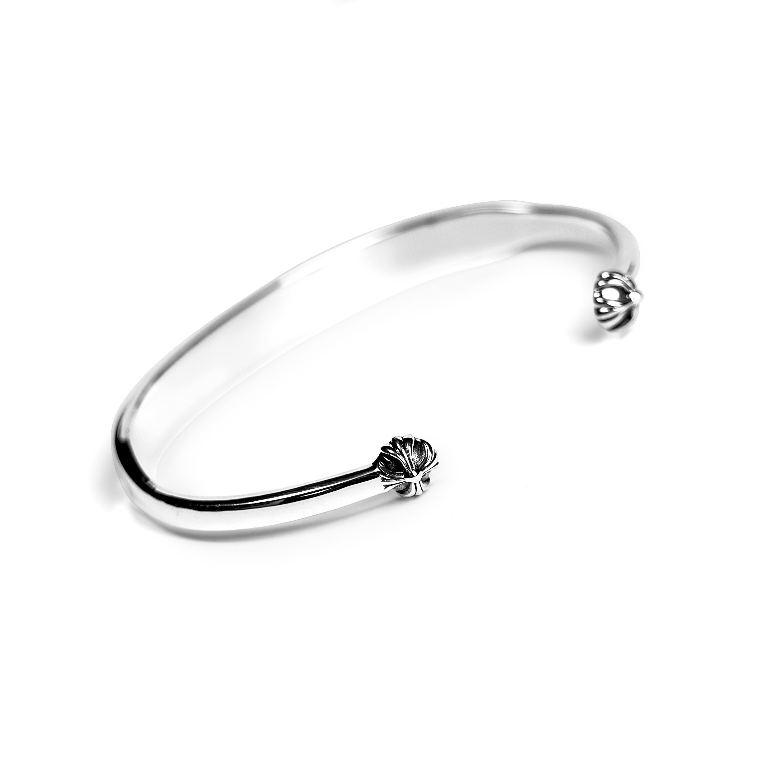 CH Plus Logo Flat Cuff – bracelet back view