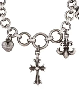 Authentic Chrome Hearts Chrome Hearts Charm Bracelet â€“ front view
