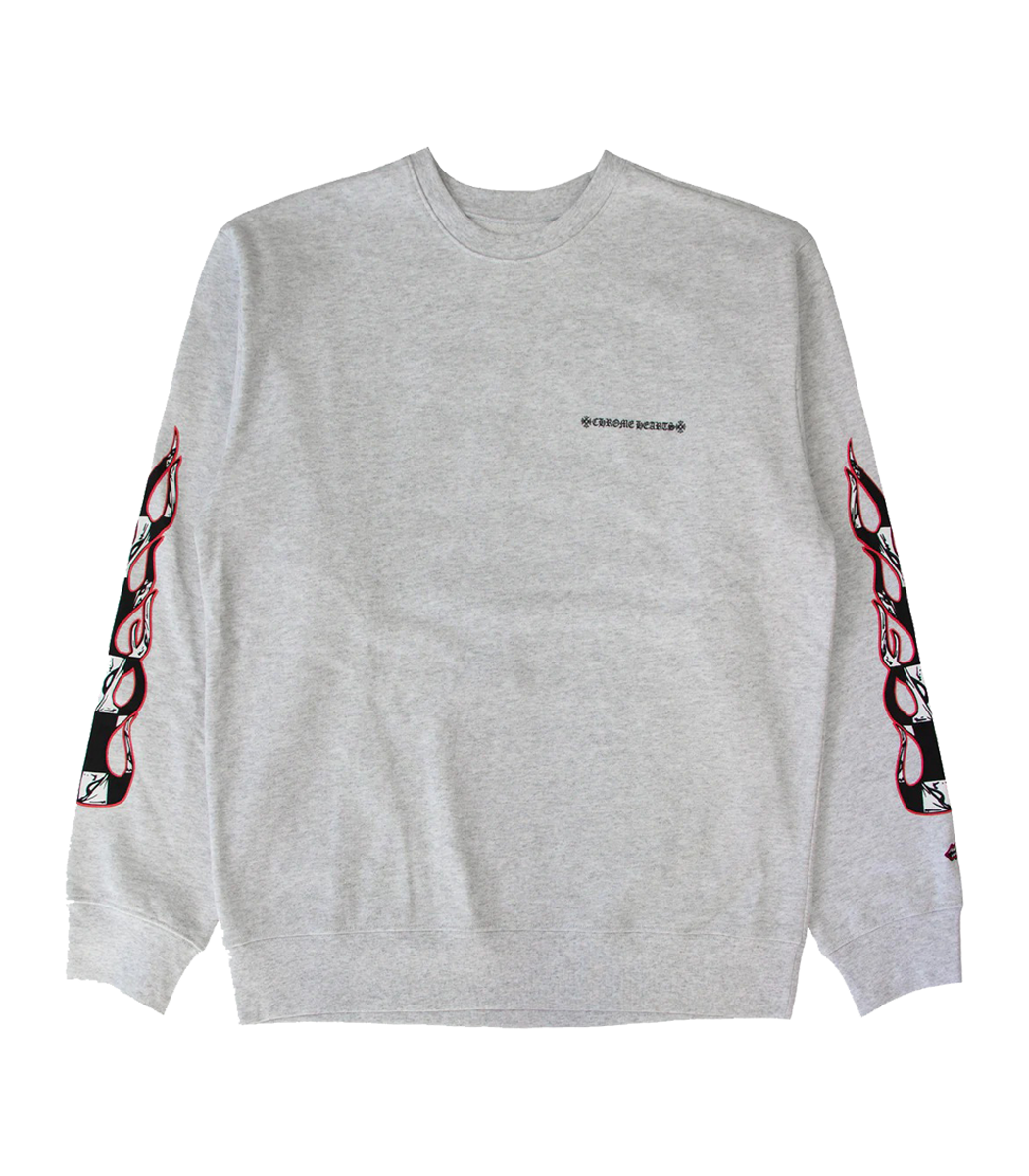 CH Matty Boy Brain Wave Crewneck – hoodie detail close-up