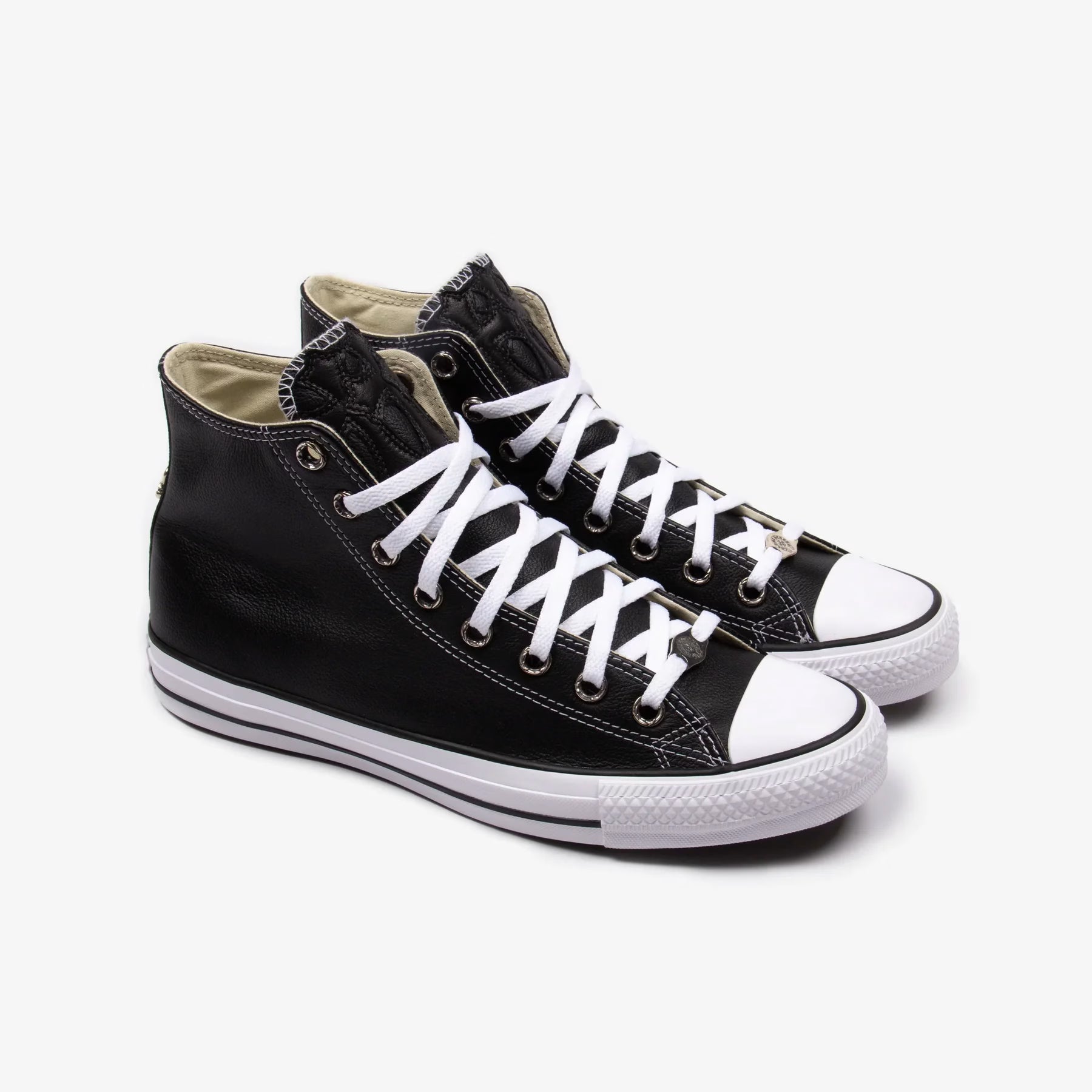 Authentic Chrome Hearts Chrome Hearts Cross Patch Converse â€“ front view