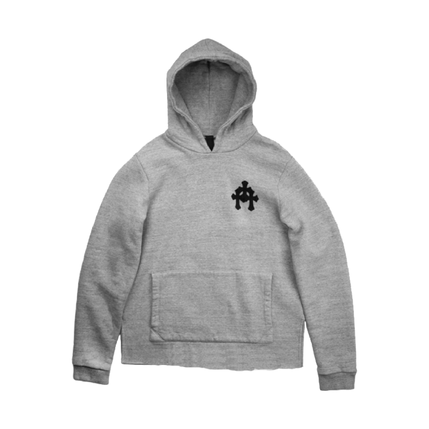 Chrome Hearts AW19 Patchwork Hoodie – hoodie front view