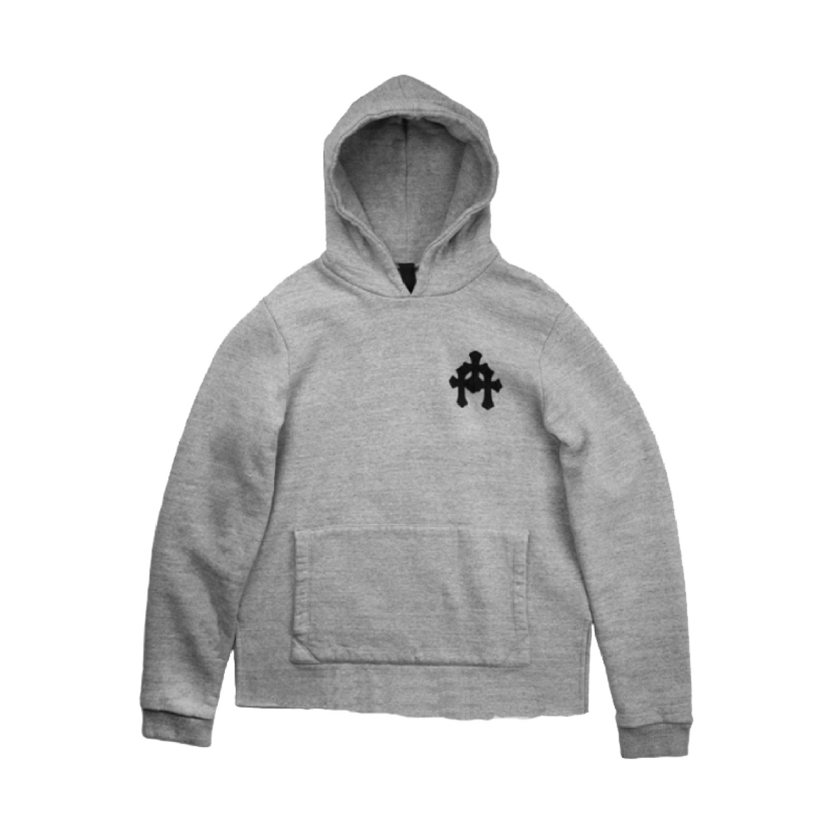 Chrome Hearts AW19 Patchwork Hoodie – hoodie front view