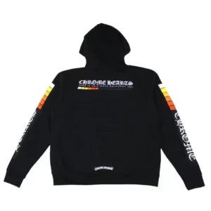 Authentic Chrome Hearts Chrome Hearts Boost Hoodie Black â€“ front view