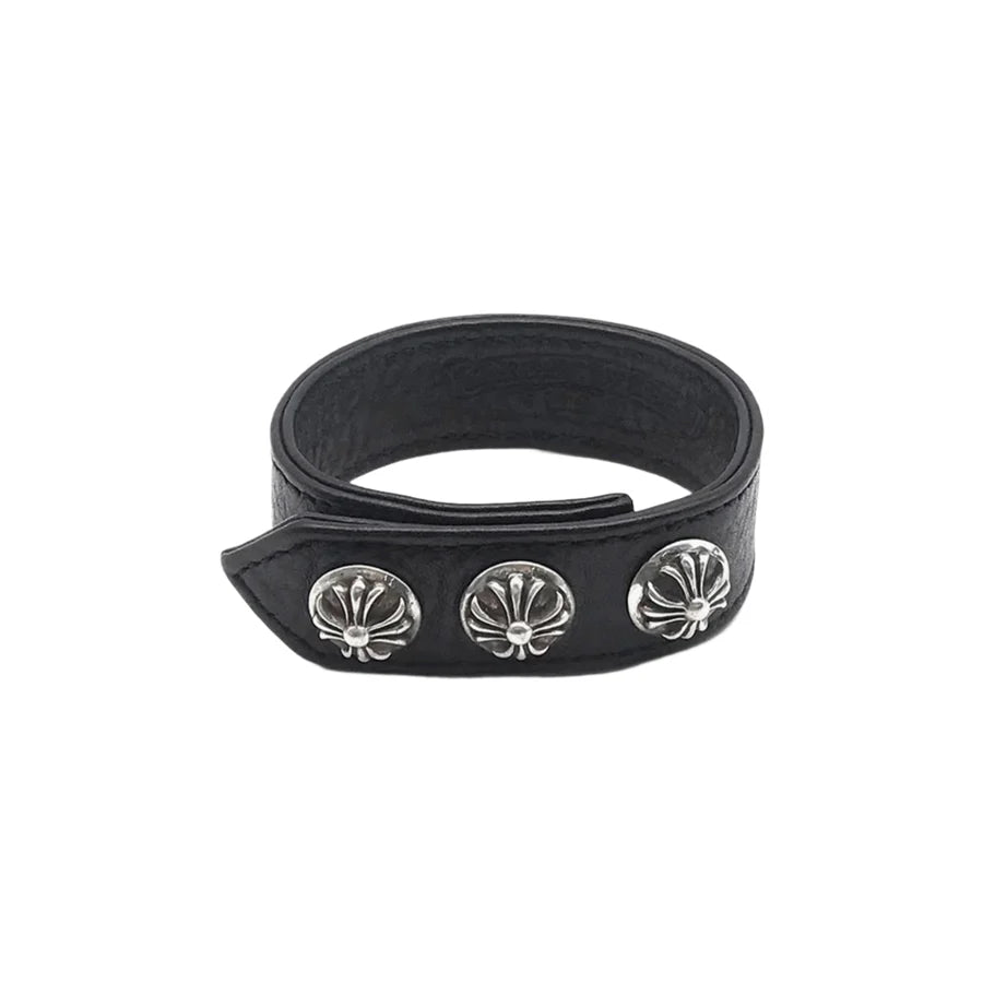 Chrome Hearts Bracelet Leather – bracelet front view