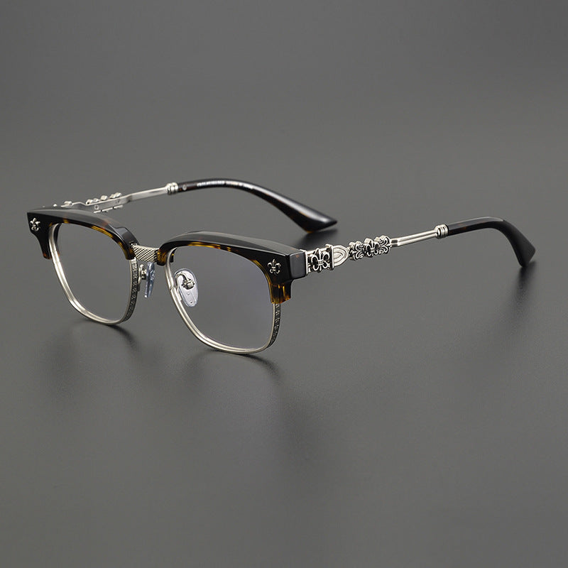 Chrome Hearts Brown Edition Glasses – sunglasses front view