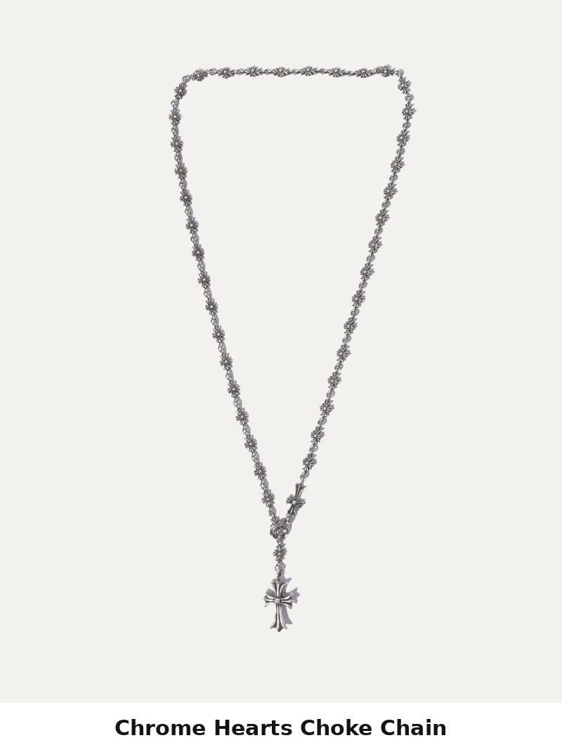 Chrome Hearts Choke Chain – necklace front view