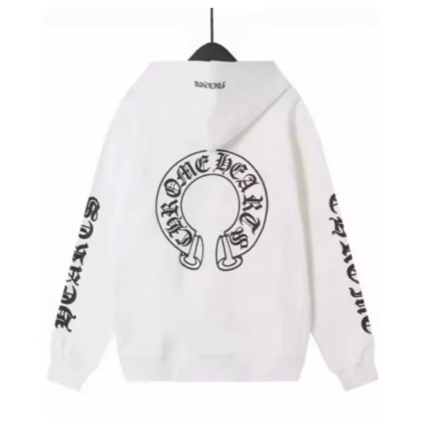 Authentic Chrome Hearts Chrome Hearts Cream Hoodie â€“ front view