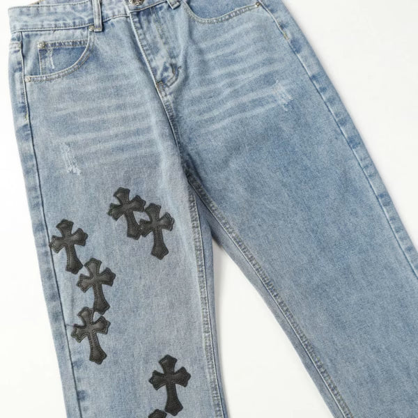 Authentic Chrome Hearts Chrome Hearts Citizens Of Humanity Jeans â€“ front view