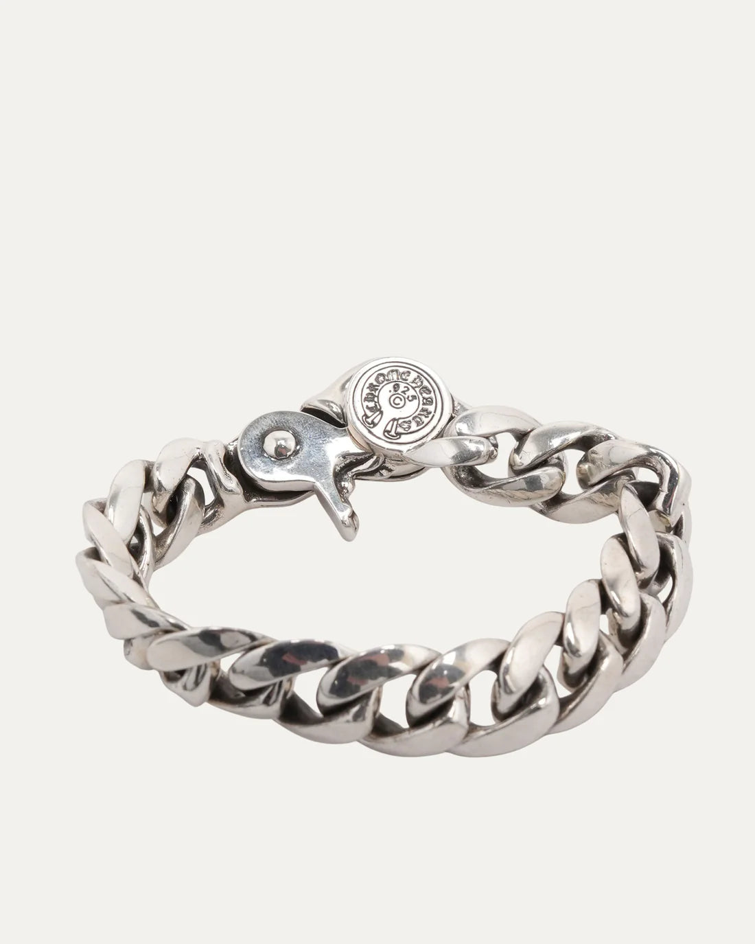 Authentic Chrome Hearts Chrome Hearts Cuban Link Bracelet – front view