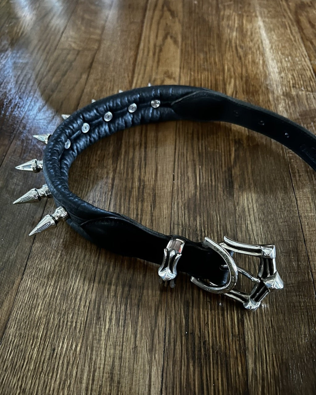 Authentic Chrome Hearts Chrome Hearts Dog Collar – front view