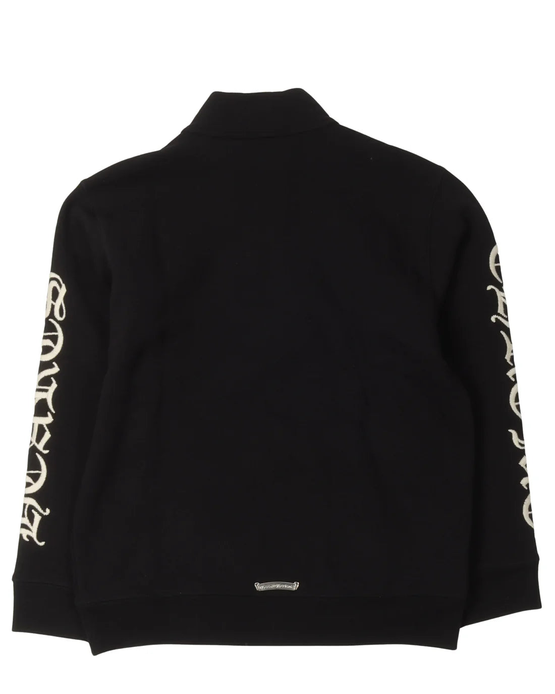 Authentic Chrome Hearts Chrome Hearts Embroidered Quarter Zip Sweatshirt – front view