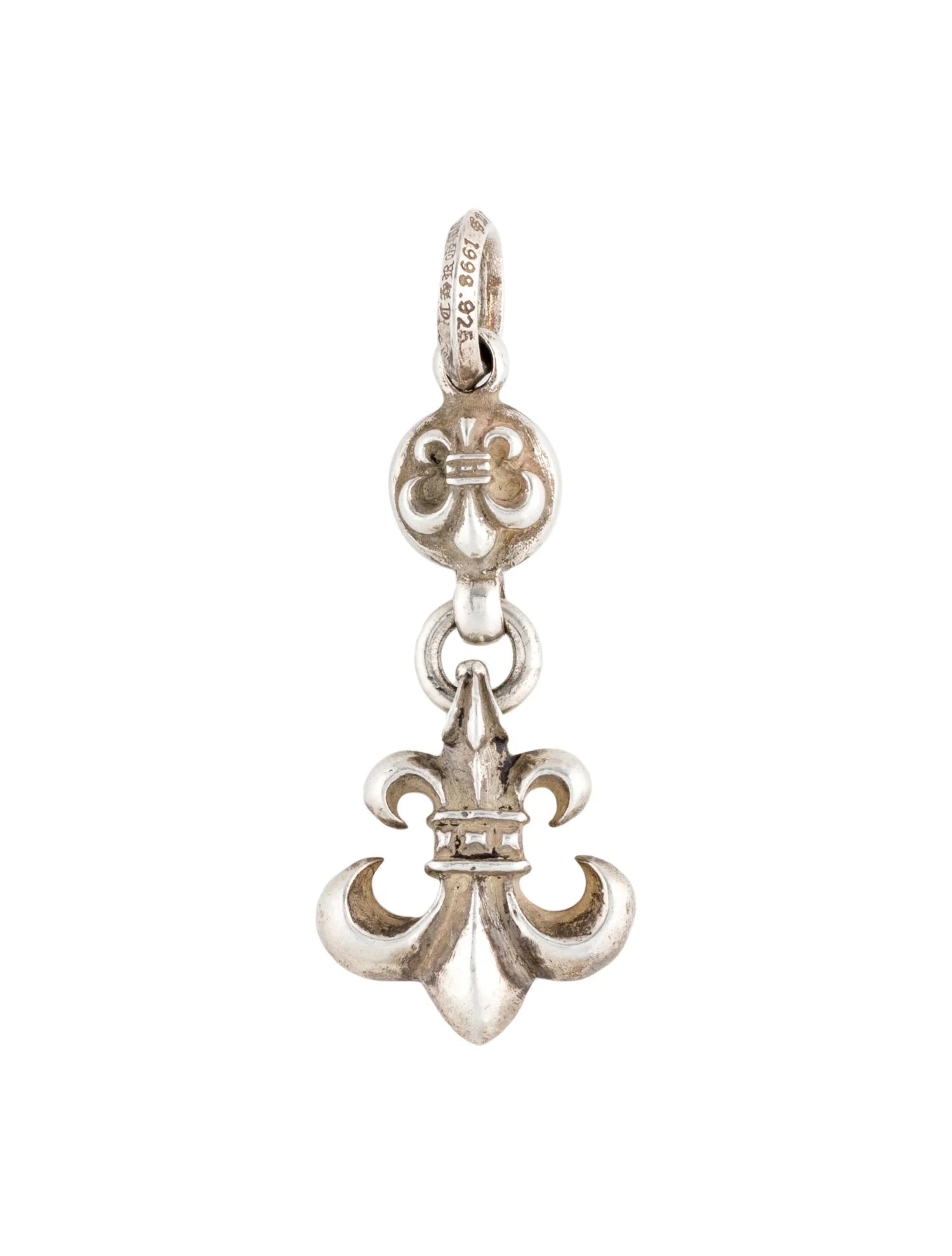 Chrome Hearts Fleur De Lis Necklace – necklace front view