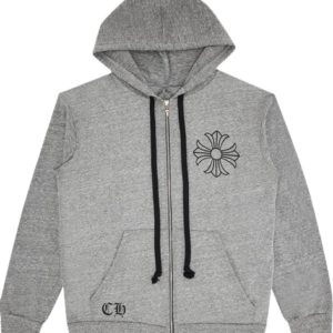Authentic Chrome Hearts Chrome Hearts Framed Plus Cross Hoodies â€“ front view