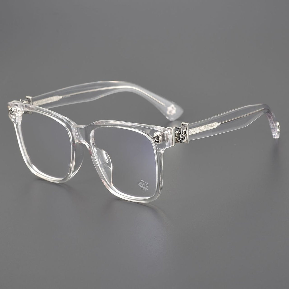 Chrome Hearts Clear Glasses – sunglasses front view