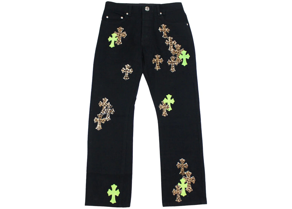 CH Leather Patches Jeans – pants front view