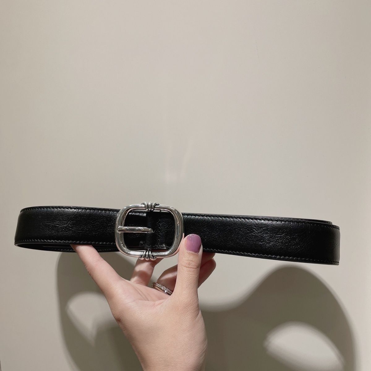 Chrome Hearts Gunslinger Belt – belt front view