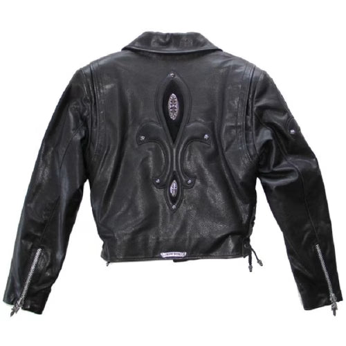 Authentic Chrome Hearts Chrome Hearts x DSM Ginza Spine Jacket Beige â€“ front view