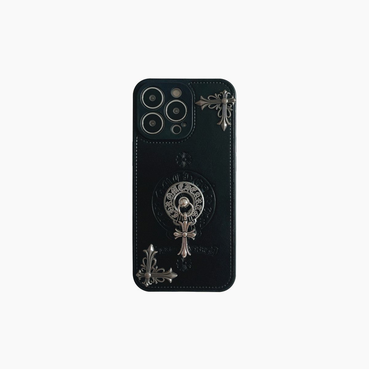Chrome Hearts Limited Edition Iphone Case For Mens & Womens – phone case front view