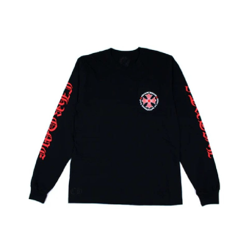 Chrome Hearts Made In Hollywood Plus Cross L S Sweatshirts – hoodie front view