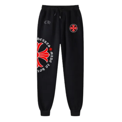 Chrome Hearts Made In Hollywood Sweatpants – pants front view