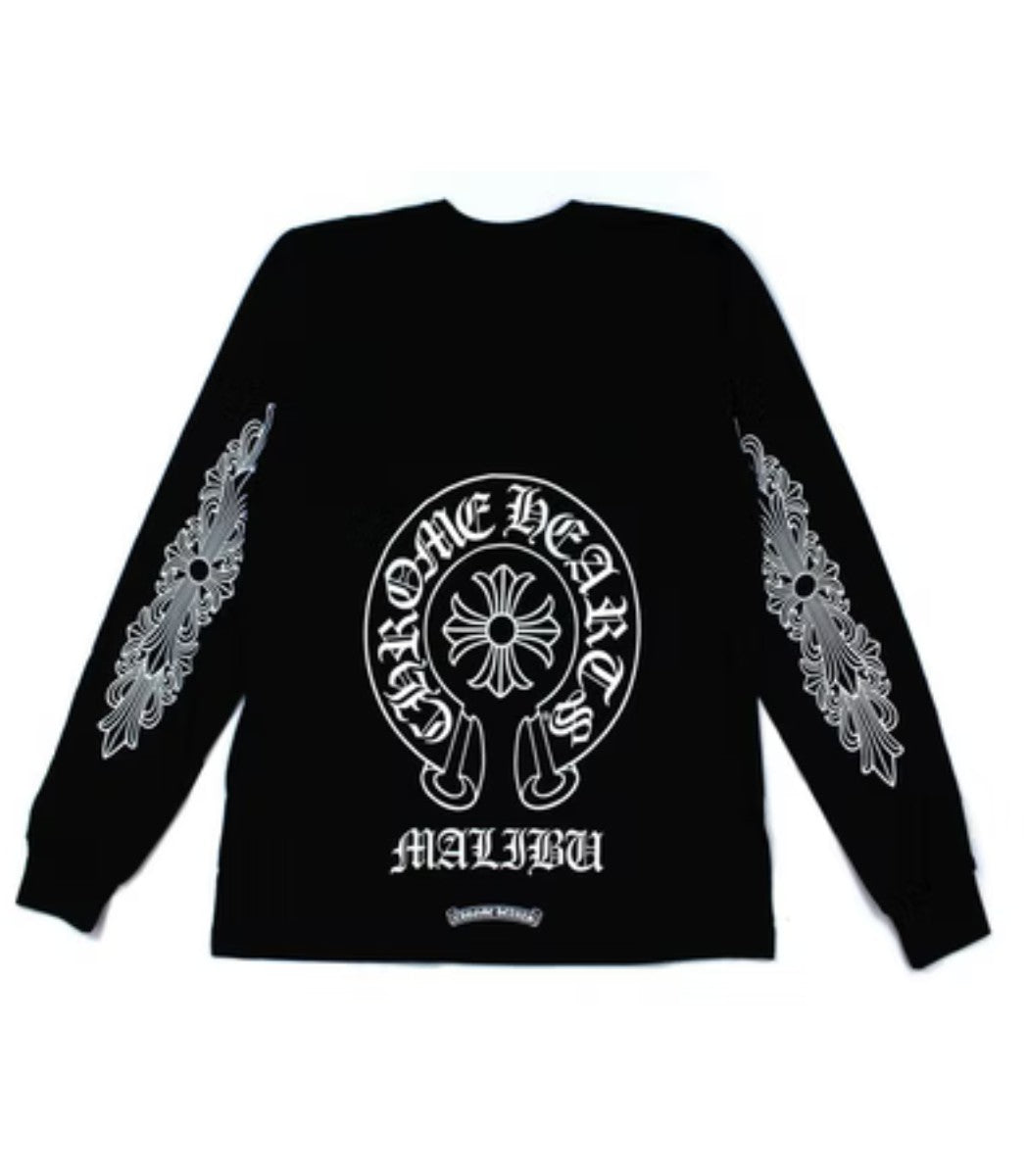 Chrome Hearts Malibu Exclusive Long Sleeve – shirt front view