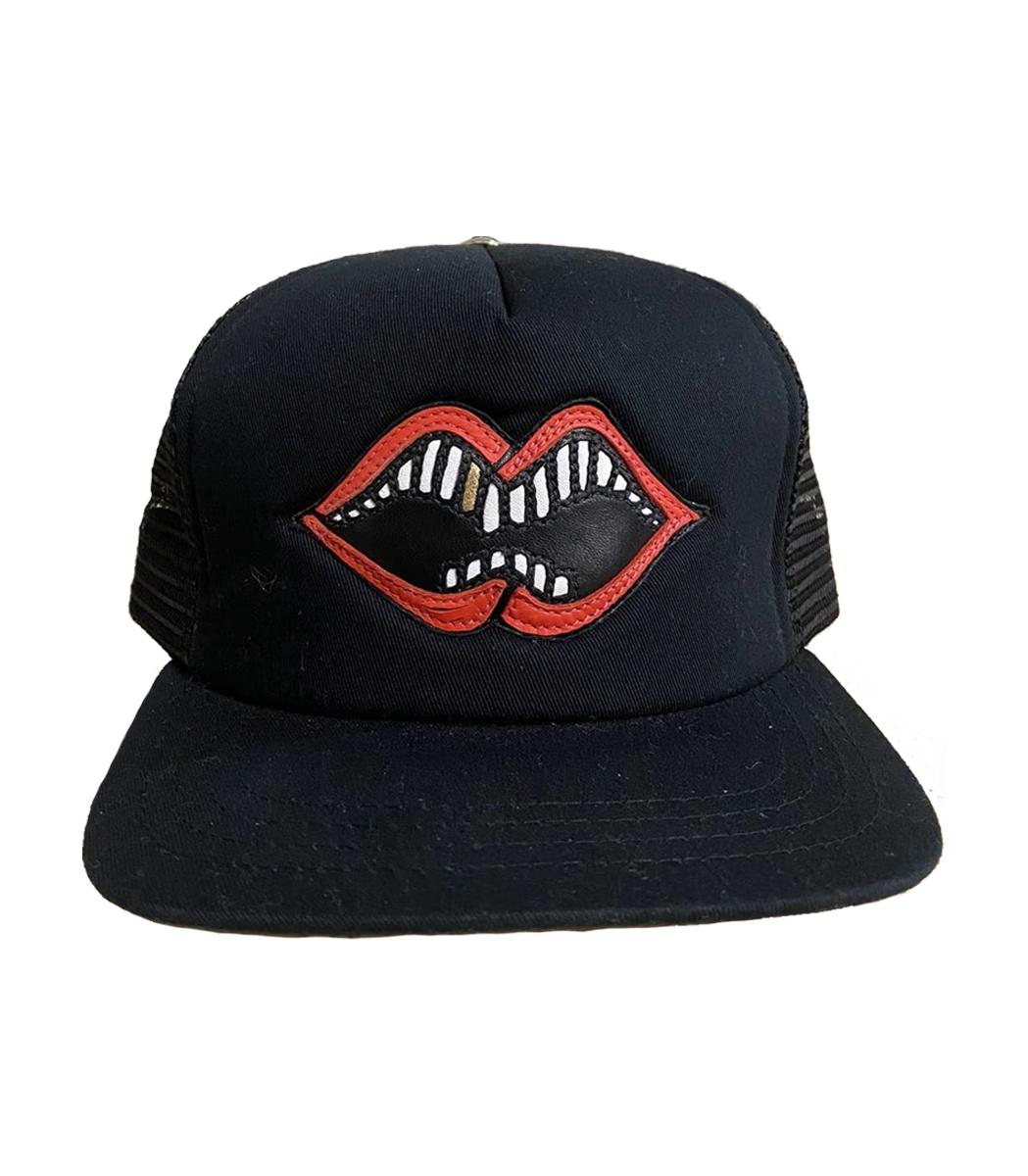 Authentic Chrome Hearts Chrome Hearts Marty Boy Trucker Hat â€“ front view