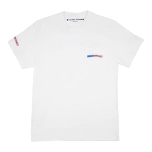 Chrome Hearts Matty Boy America T-shirt -White – shirt front view
