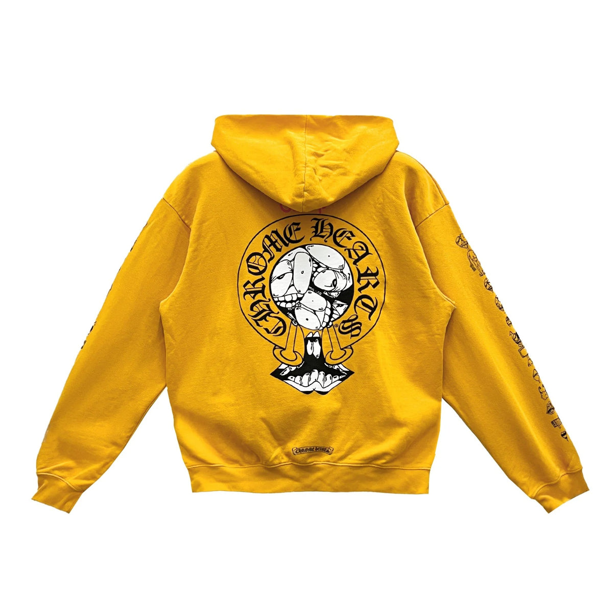 Chrome Hearts Matty Boy Back Horseshoe Graffiti Hoodie – hoodie front view