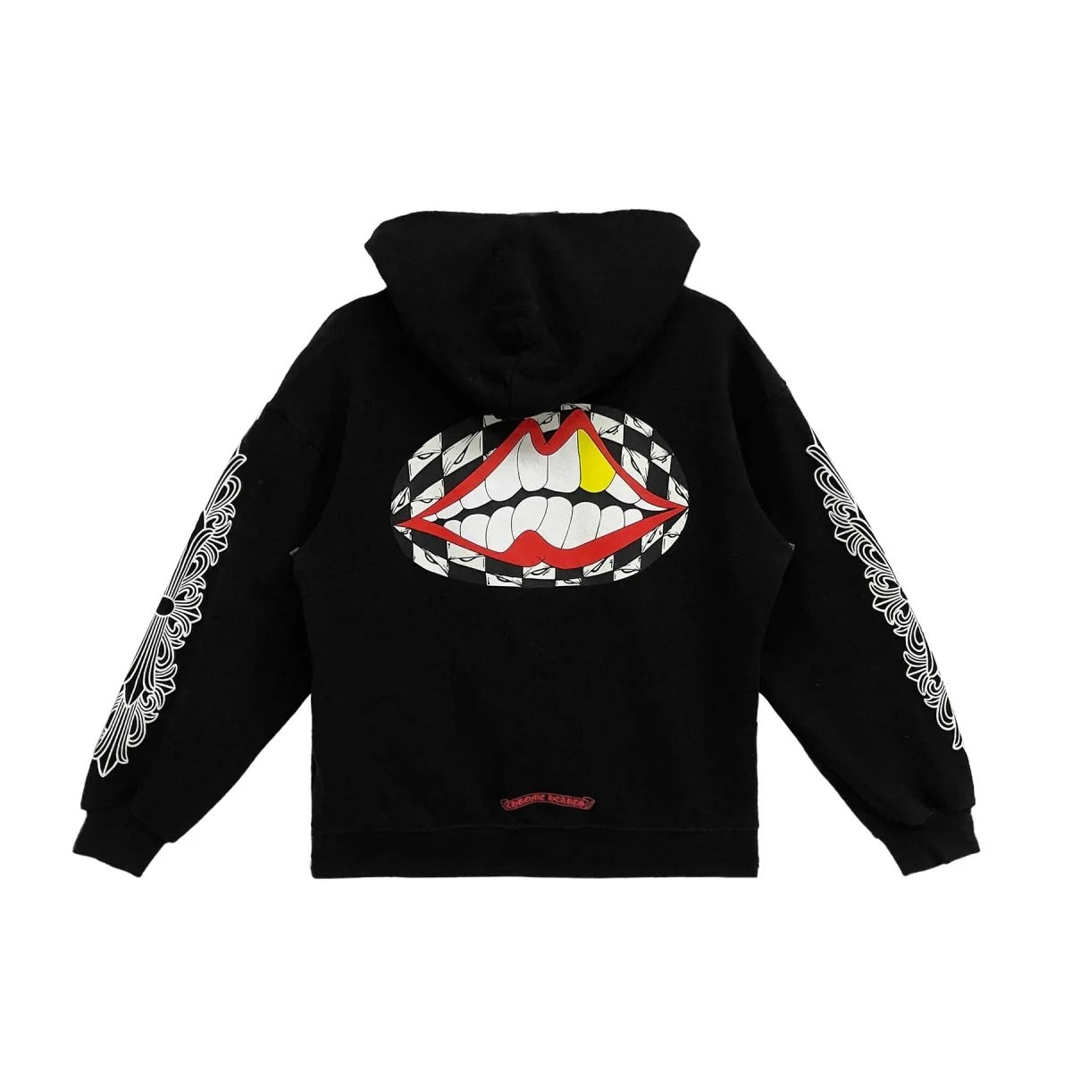 Chrome Hearts Matty Boy Floral Chomper Pullover Hoodie – hoodie front view