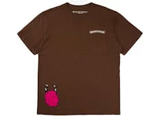 Authentic Chrome Hearts Chrome Hearts Matty Boy Structure T-Shirt Brown â€“ front view
