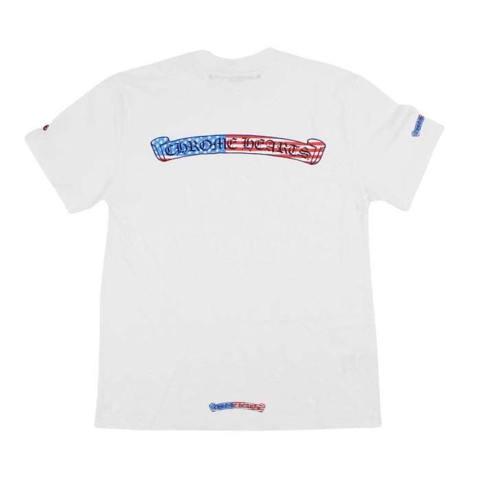 Chrome Hearts Mattyboy American Flag T-Shirt – shirt front view
