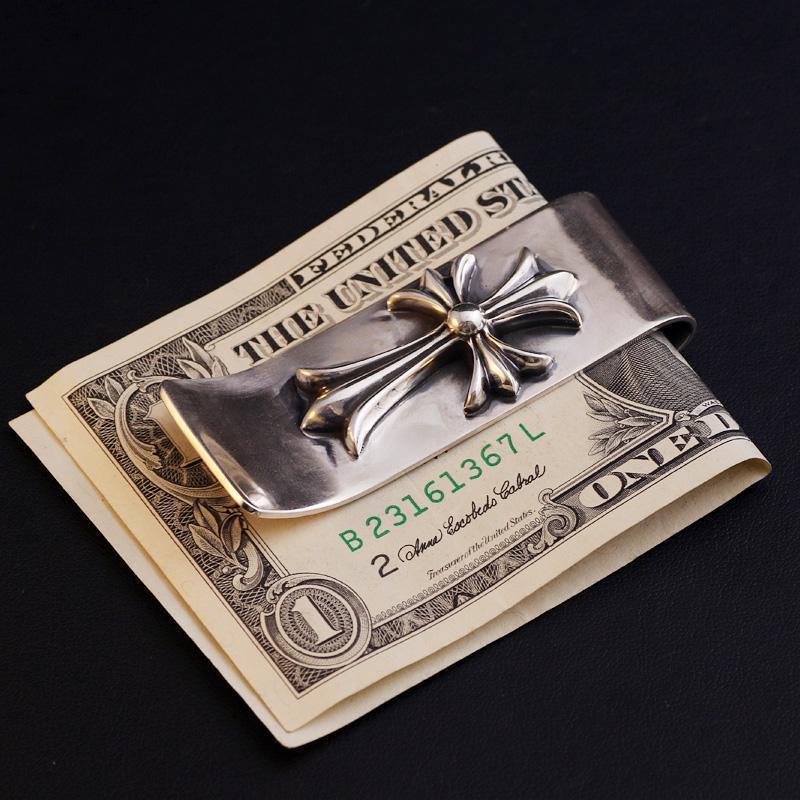 Chrome Hearts Money Clip Wallet – wallet front view