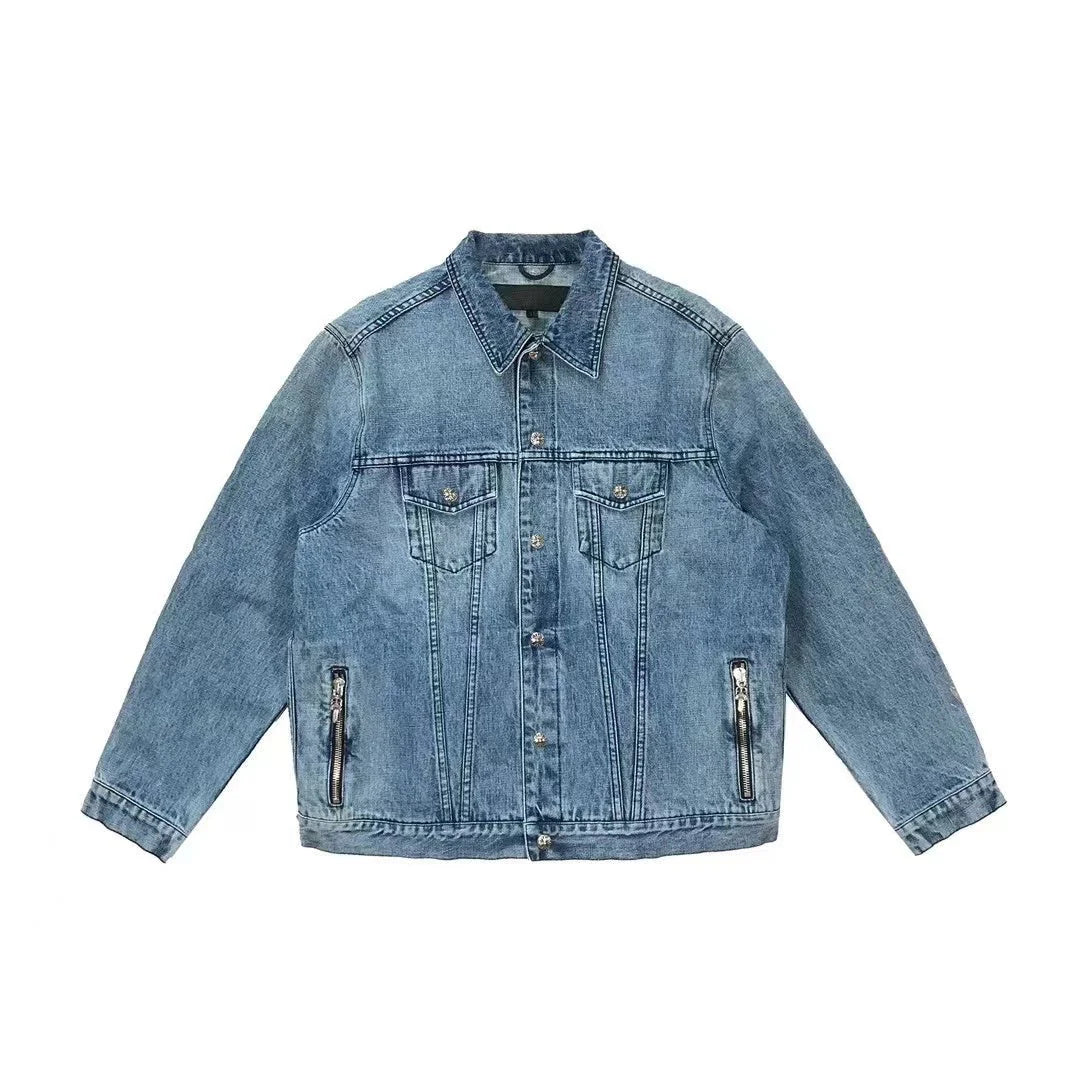 Chrome Hearts Jeans Jacket – jacket front view